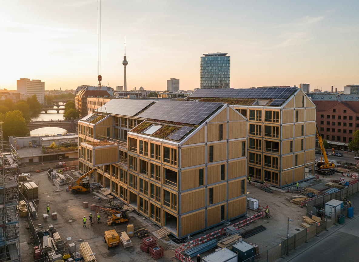 Nachhaltigkeit und Effizienz: Modulgebäude als zukunftssichere Option für Berliner Unternehmen