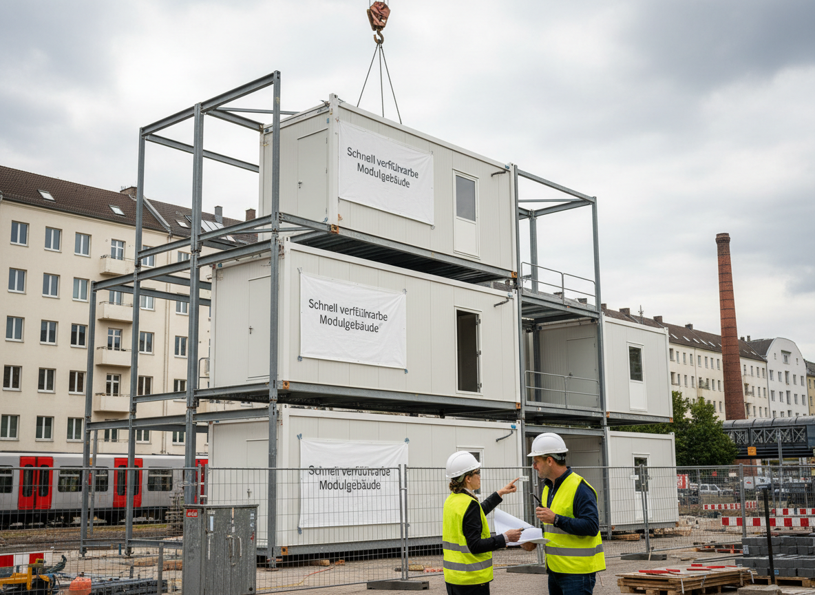gewerbliche Modulbauten in Ingolstadt